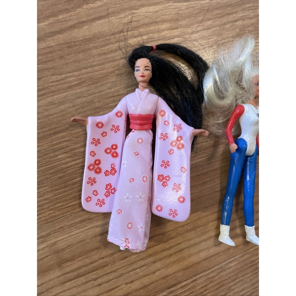 Vintage McDonald's Happy Meal Toy #5 U.S.A Barbie 1995 Olympics And Japanese - Picture 4 of 7